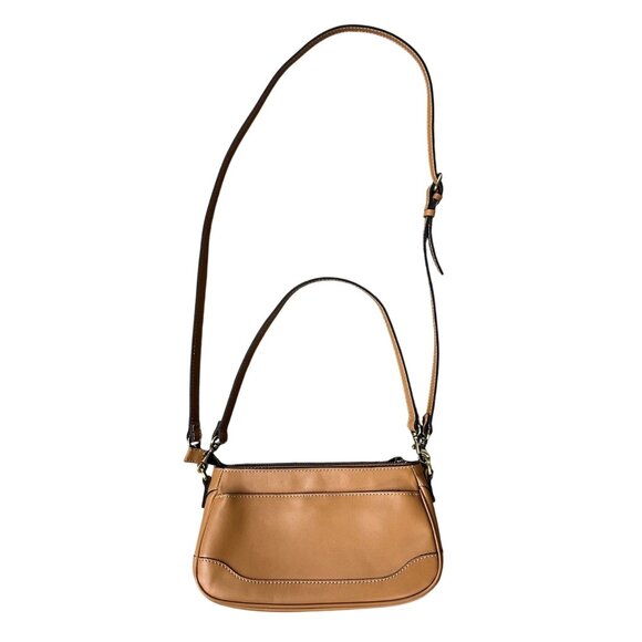 Patricia Nash Purse Leather Crossbody Bag Wallet Set Hazelnut Tan Handbag - Picture 3 of 16